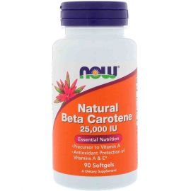 NOW Beta Carotene 25000 IU